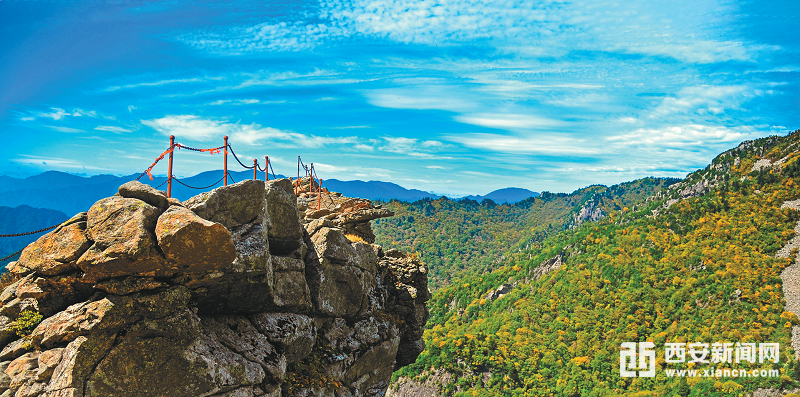 秦嶺風光(資料圖片) 西安報業(yè)全媒體記者 王健 攝